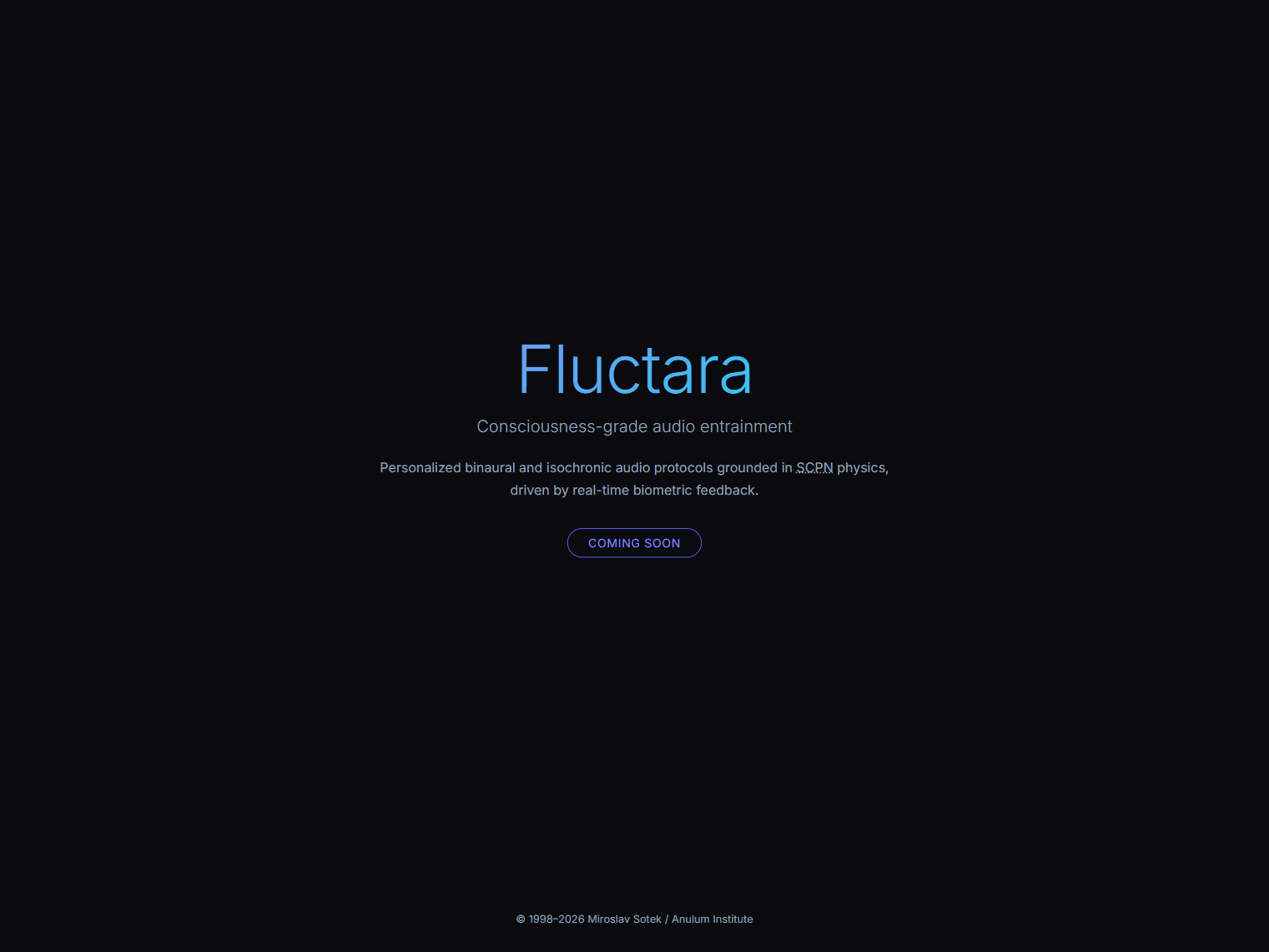 Fluctara application interface